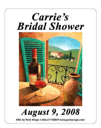 Bridal Shower Tuscany