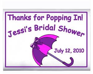 Bridal Shower Umbrella Popcorn