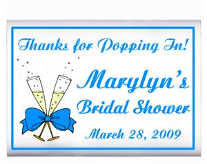 Bridal Shower Champagne Popcorn