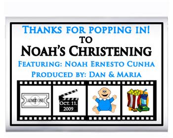 Christening Movie Film Popcorn