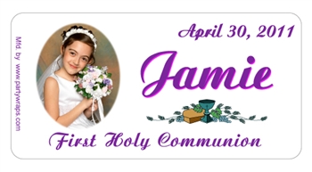 Communion Photo Label