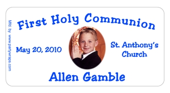 Communion Photo Church Label