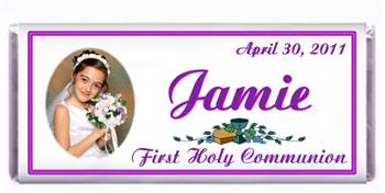 Communion Photo Candy Bar