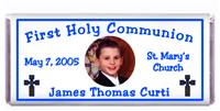 Communion Photo Stained Cross Candy Bar