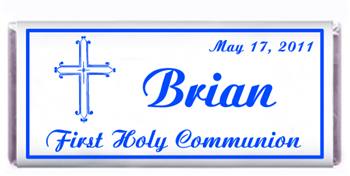 Communion Cross Candy Bar