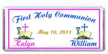 Communion Double Bible Chalice Cross Candy Bar