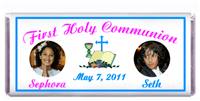 Communion Double Photo Candy Bar