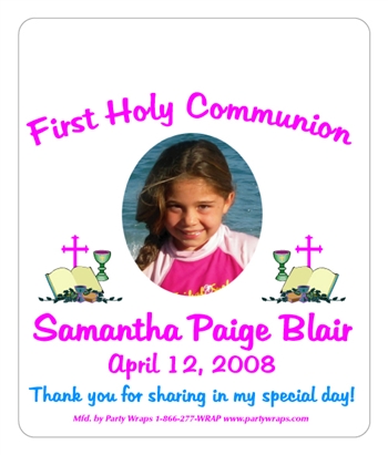 Communion Photo Bible Chalice M&M Tube