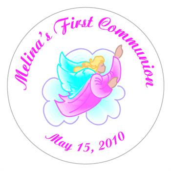 Communion Angel Label