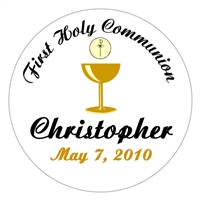 Communion Chalice Label