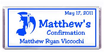 Confirmation Praying Child Candy Bar