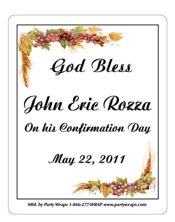 Confirmation Grape Vine