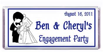 Engagement Precious Moments Candy Bar