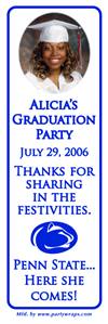 Graduation Photo College Logo Bookmarkers