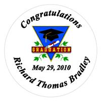 Graduation Triangle Label