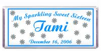 Sweet 16 Snowflakes Candy Bar