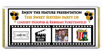 Sweet 16 Movie Film Candy Bar