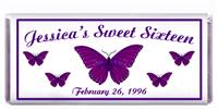 Sweet 16 Butterflies Candy Bar