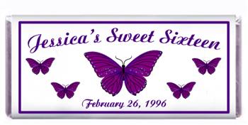 Sweet 16 Butterflies Candy Bar