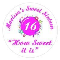 Sweet 16 Burst Lollipop