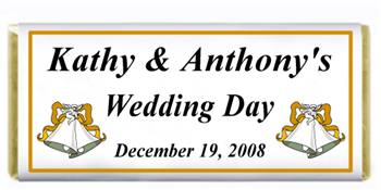 Wedding Wedding Bells Candy Bar