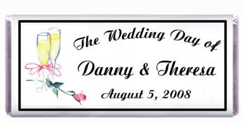 Wedding Champagne Rose Candy Bar