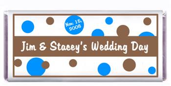 Wedding Polka Dots Candy Bar