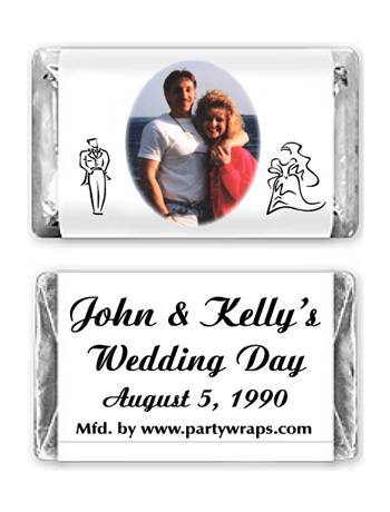 Wedding Miniature Candy Bars - Photo