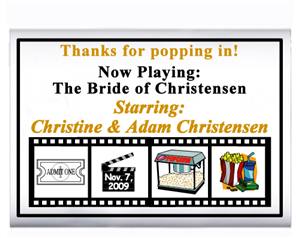 Wedding Movie Film Popcorn
