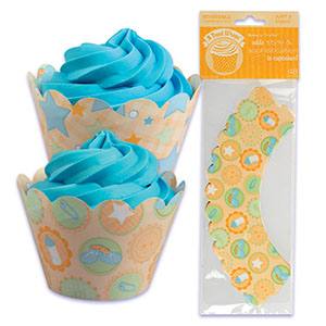 Baby Icons Cupcake Wrapper