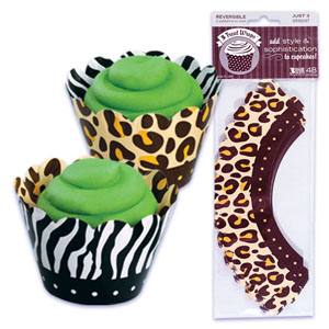 Jungle Cupcake Wrapper