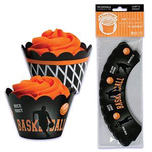 Basketball Cupcake Wrapper