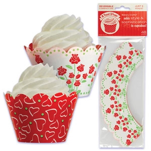 Roses Cupcake Wrapper