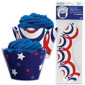 4th of July Cupcake Wrapper