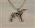 Standing Greyhound Pendant