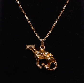 Tucked Running Greyhound Pendant