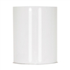 White Curved Wall Sconce