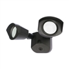 Bronze dual head LED Outdoor Security light