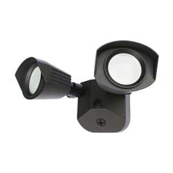 Bronze dual head LED Outdoor Security light