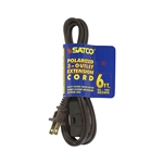 6 FT Brown Extension Cord