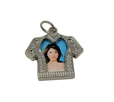 T-Shirt Shaped Photo Picture Frame Charm