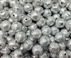 12mm Round Silver Metal Filigree Beads, 12 ct Bag