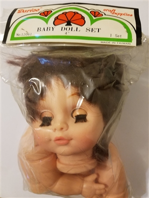 4" Baby Doll Head, Arms, & Legs Set