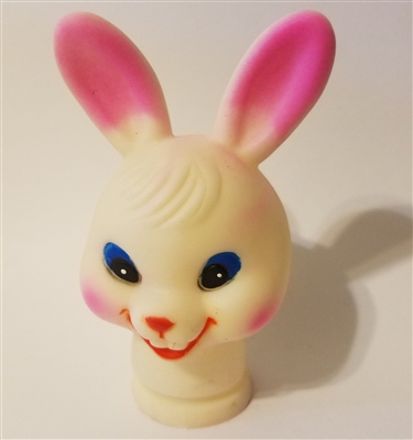 Easter Bunny Rabbit Vinyl Doll Head