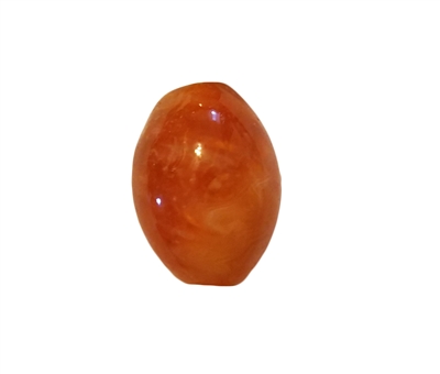 16mm Carnelian Agate Natural Polished Stone Oval Beads, 4 ct Bag