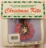 Raspberry Angel Wreath Christmas Ornament Kit