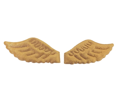 6 Pair of Darice 4" Gold Padded Angel Wings