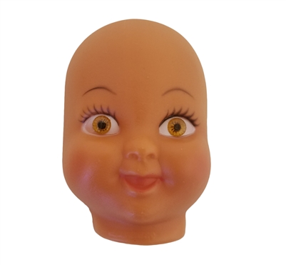 Large Black African American Girl Doll Face Mask