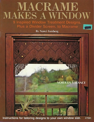 Macrame Makes A Window