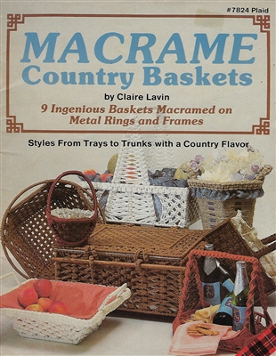 Macrame Country Baskets